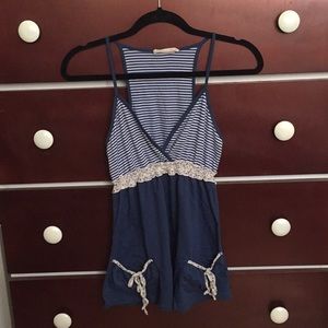 Crafty Couture / Striped Sleeveless Top / M